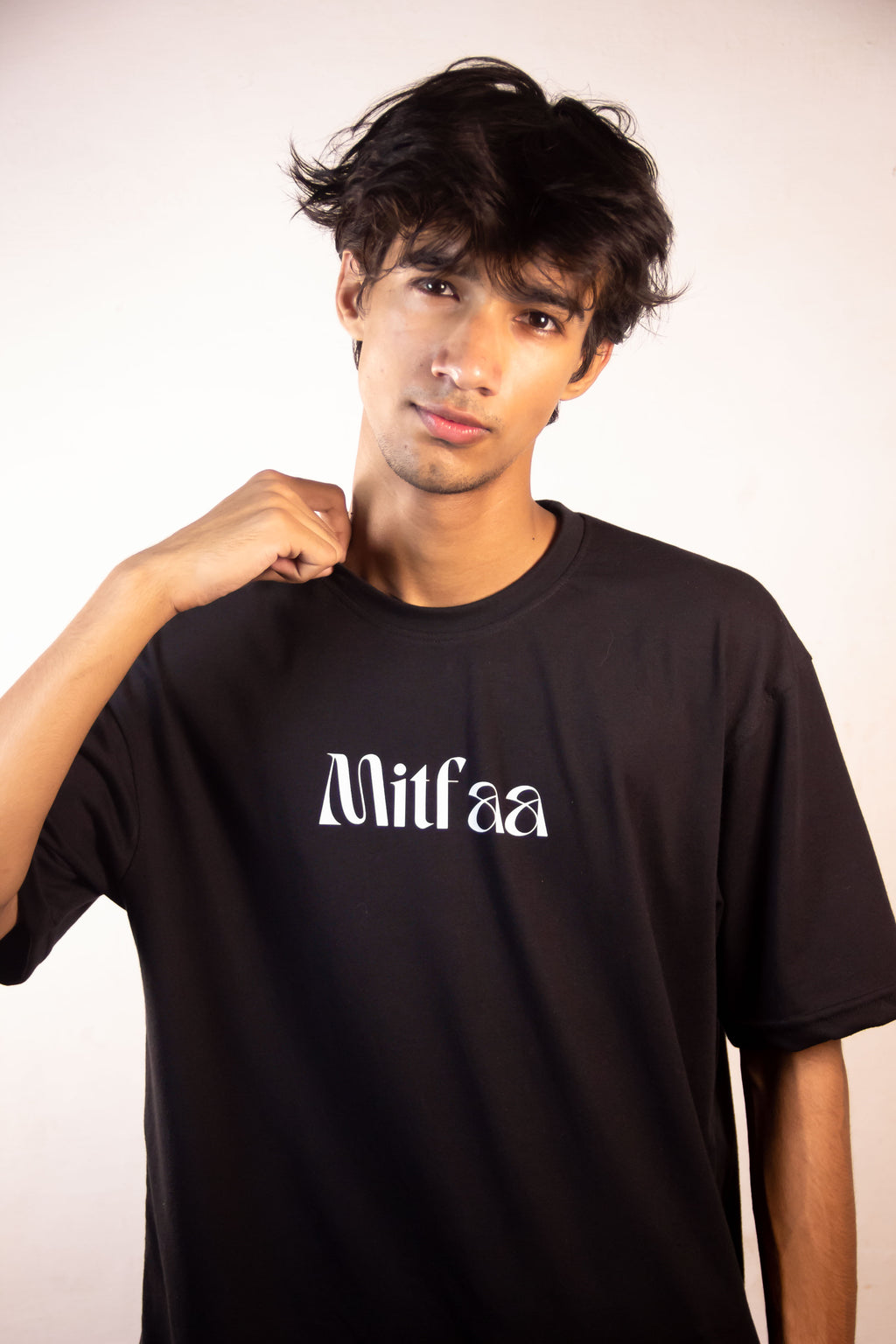 Men’s Tee Featuring the Quote – “Don’t Pray for Easy Lives, Pray to Be Stronger Men”