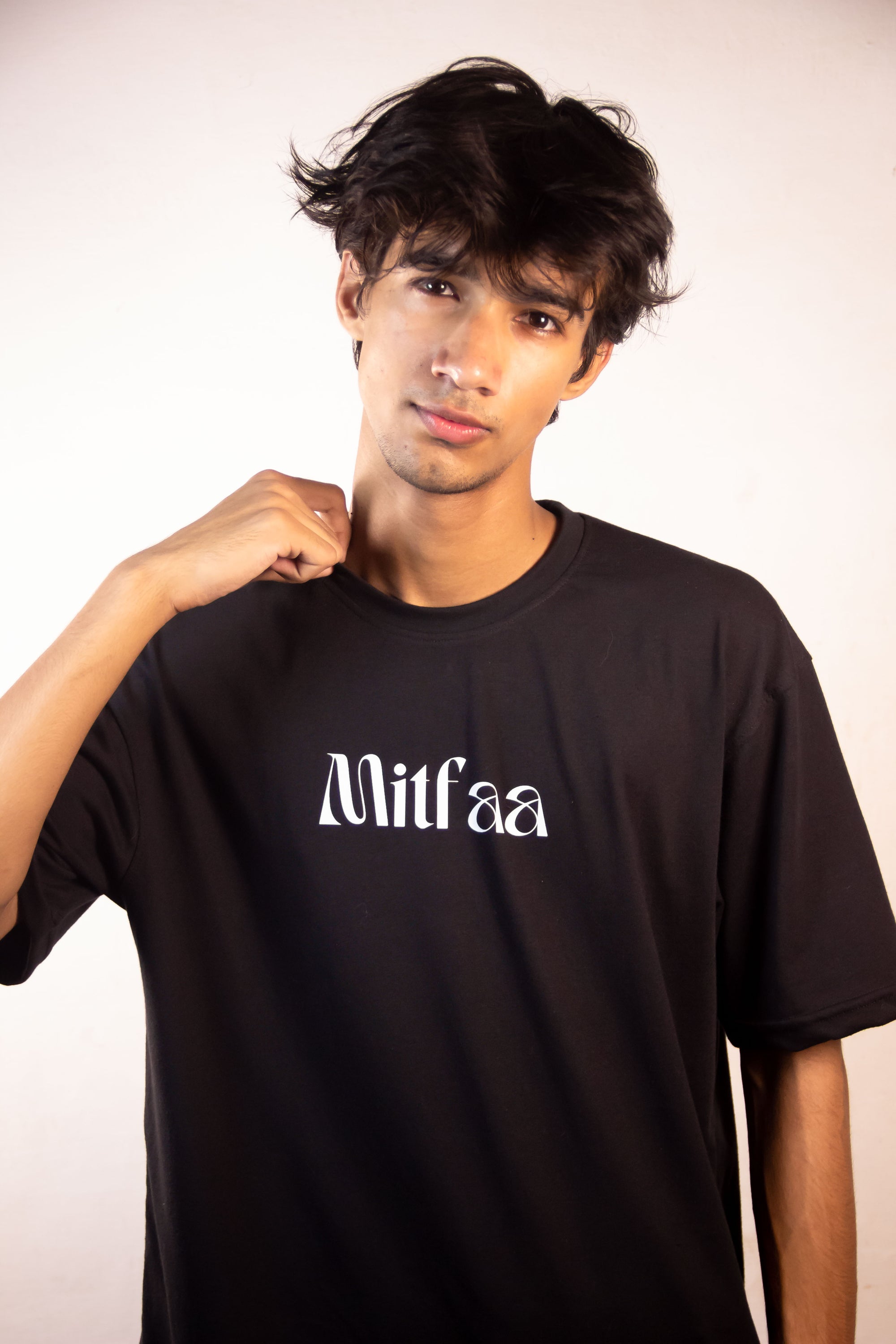 Men’s Tee Featuring the Quote – “Don’t Pray for Easy Lives, Pray to Be Stronger Men”