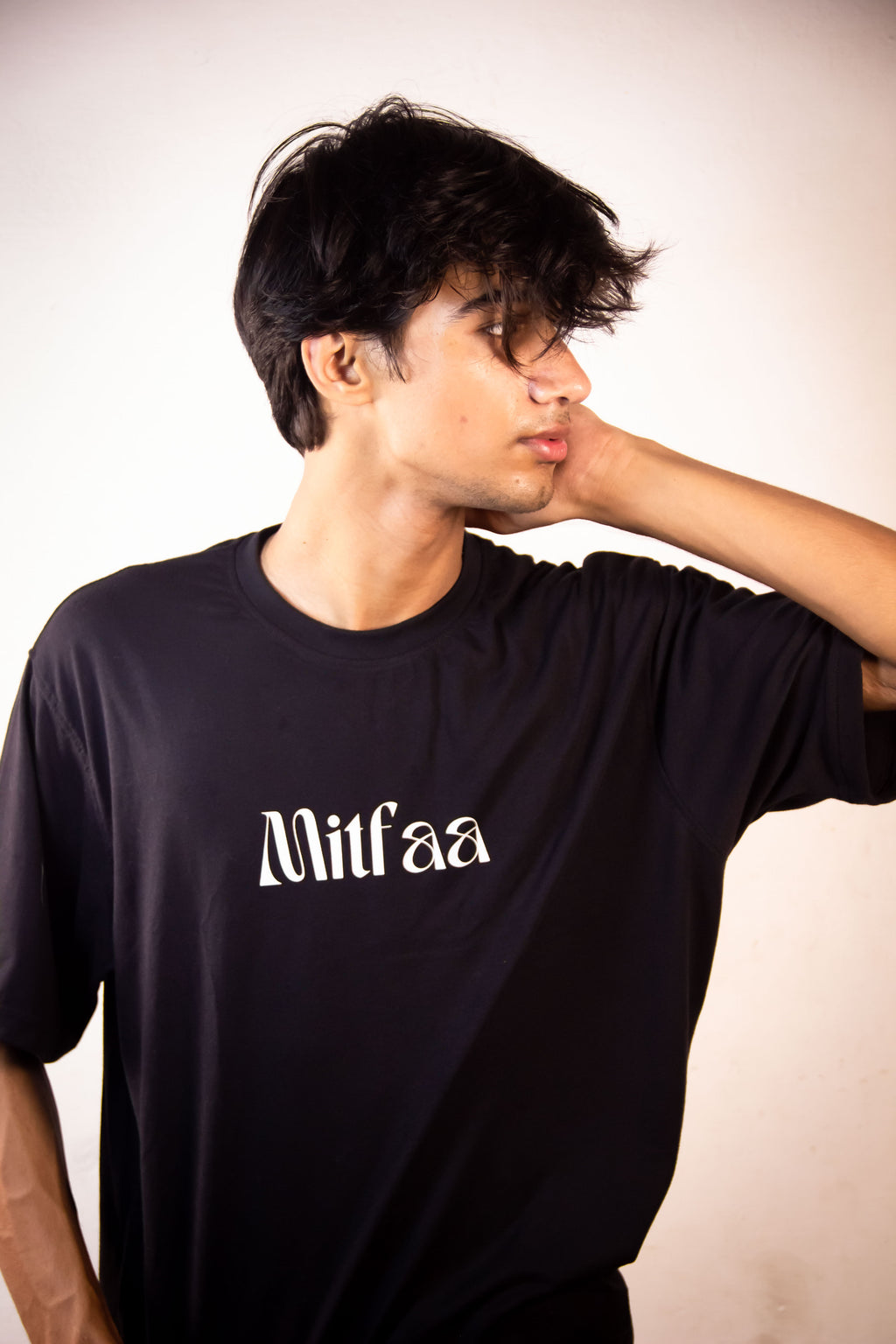 Men’s Tee Featuring the Quote – “Don’t Pray for Easy Lives, Pray to Be Stronger Men”